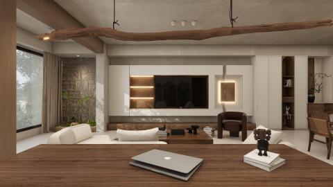 122㎡中德英伦联邦·侘寂中古风