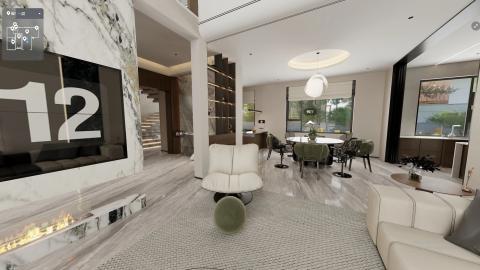  意式风复式三层